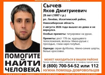 Ориентировка Поисковый отряд ЛизаАлерт Новосибирской области