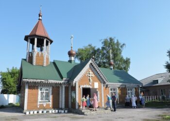 Храм Святаго Духа станция Евсино. Фото Анны Зубаревой