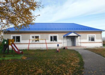 Клуб в поселке Маяк. Фото Анны Зубаревой